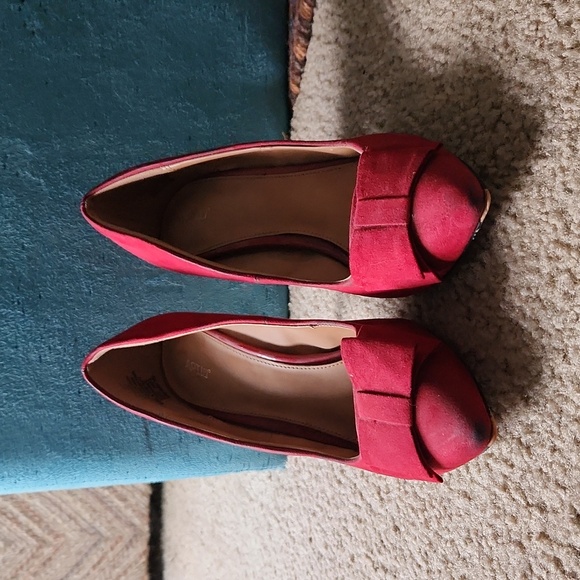 Red bow heels - Picture 4 of 7